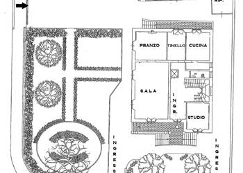 Limitrofo al Centro Storico, Villa con giardino.