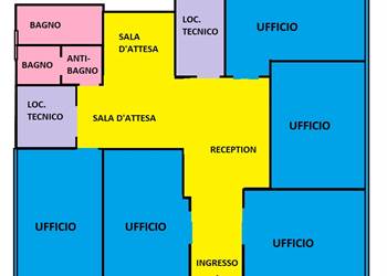 Pressi Valentini, ufficio mq 160